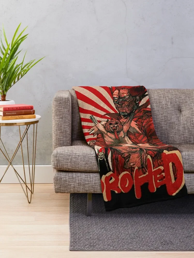 Dorohedoro T-ShirtDorohedoro Throw Blanket Plaid on the sofa Sofa Throw blankets and throws Blankets