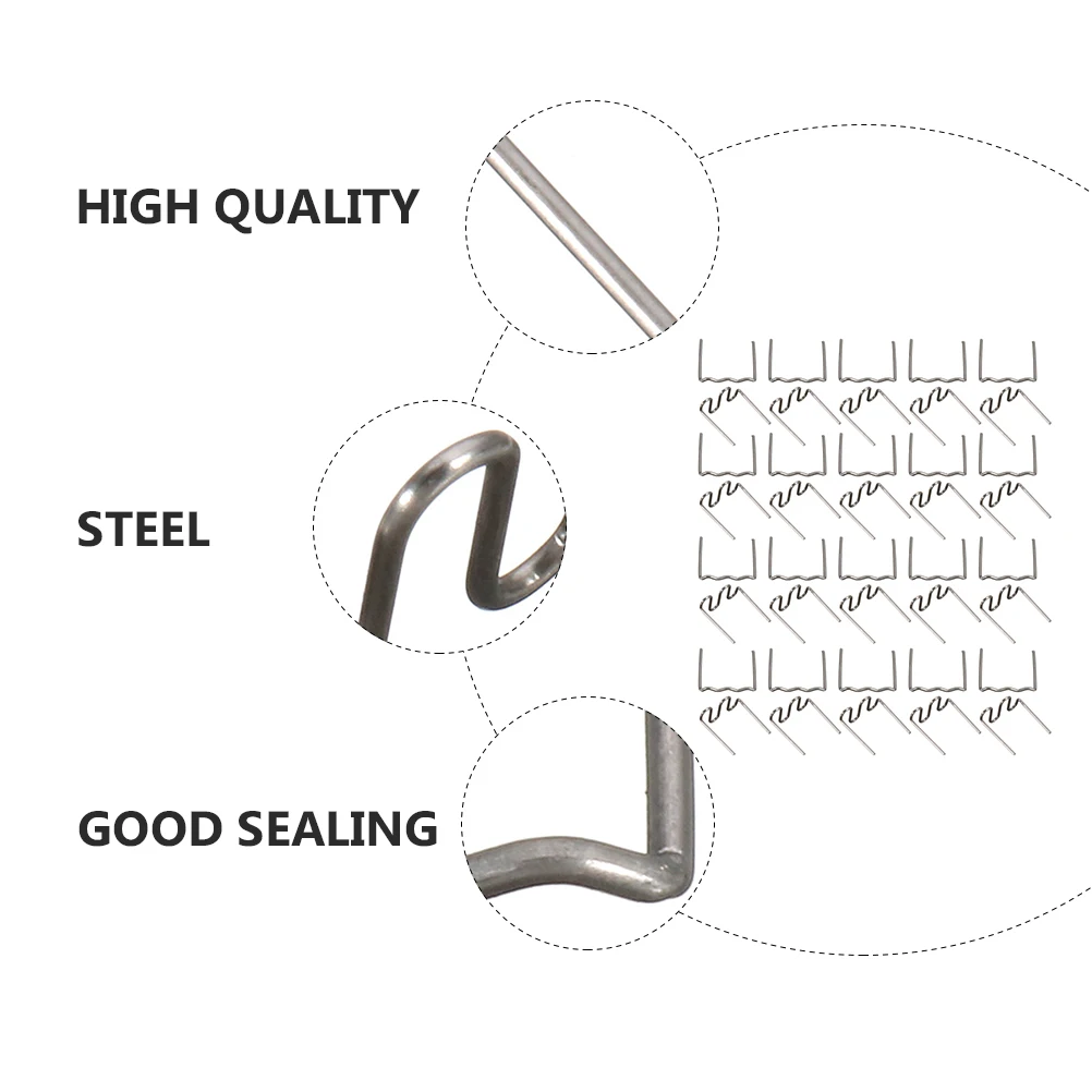 

1000pcs Car Bumper Repair Welding Rods Hot Staple Wave Staples Plastic Abs Pvc Nylon Auto Repair Wave Welding Wires High-Quality
