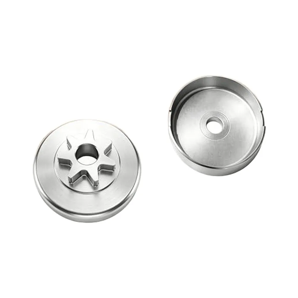 3 8 Pitch Drum Sprocket Drum For Firewood Cutting Easy Installation Resilient Construction Stable Torque Transfer