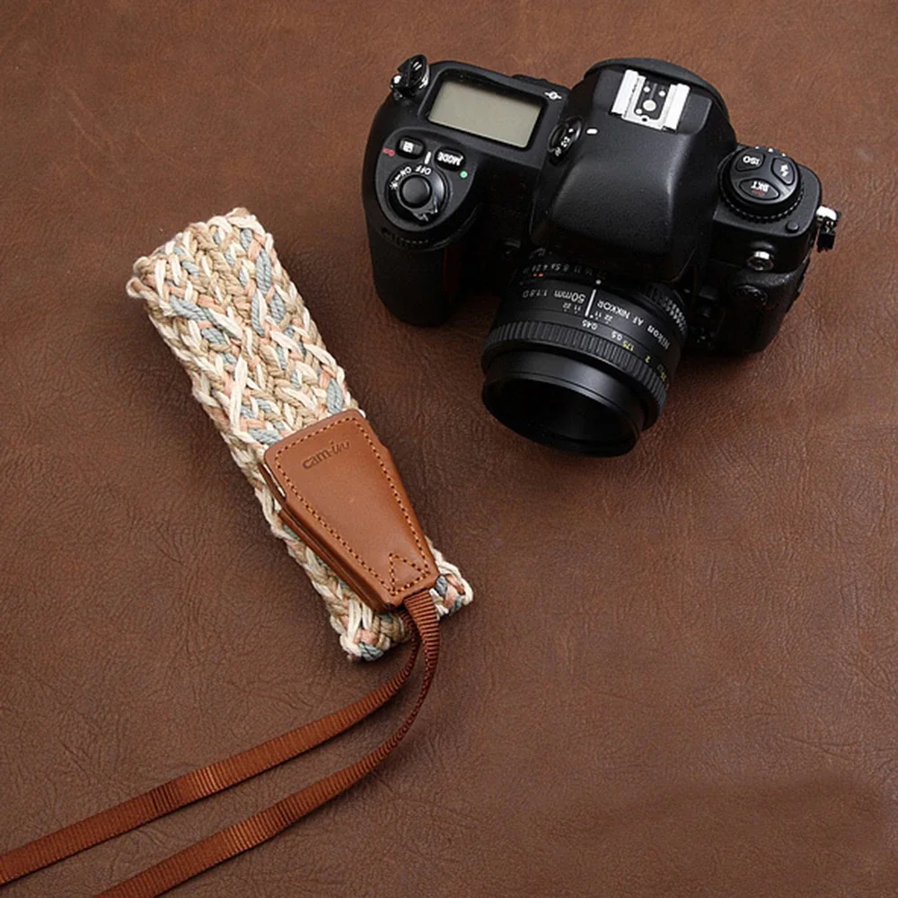 Micro Single Photography Shoulder Strap Woven Camera Strap Adjustable Cross Body Digital SLR Camera Lanyard Neck Straps