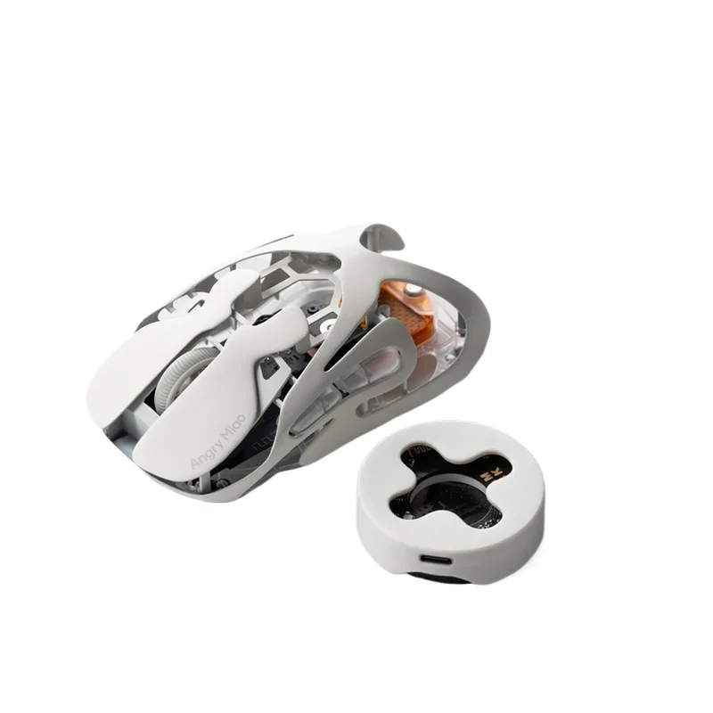 Immagine 6: AngryMiao Mouse da gioco leggero wireless Bluetooth per ufficio Esports Design ergonomico Controller per mouse Elettronica di consumo