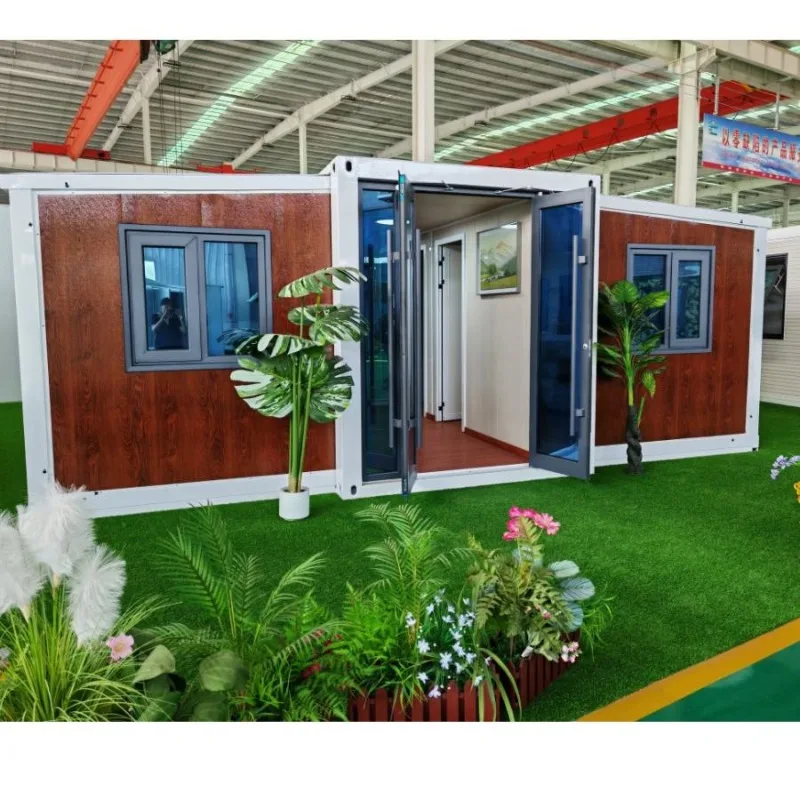 رائجة البيع كابينة الغابات الإقامة المنزلية الفاخرة الجاهزة منزل 40ft منزل حاوية النوم منزل لغرف الحديقة في الهواء الطلق الفندق #4