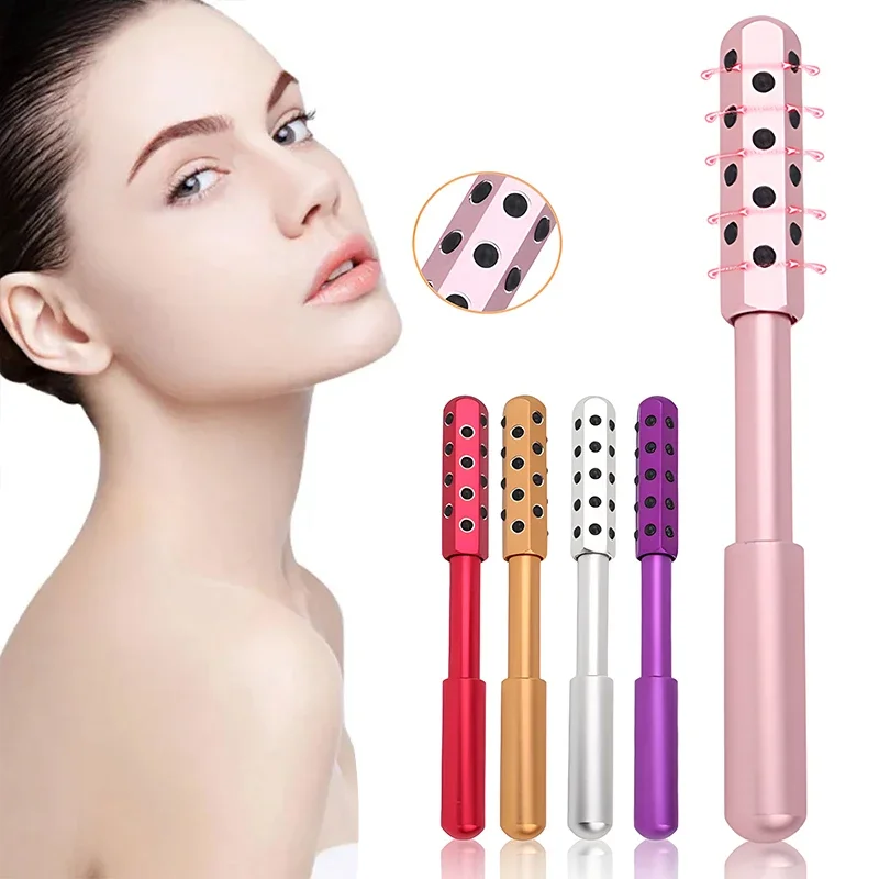 24 Germanium Particle Beauty Stick Rolling Facial Beauty Stick Facial Massage Stick Home Beauty Device in Stock