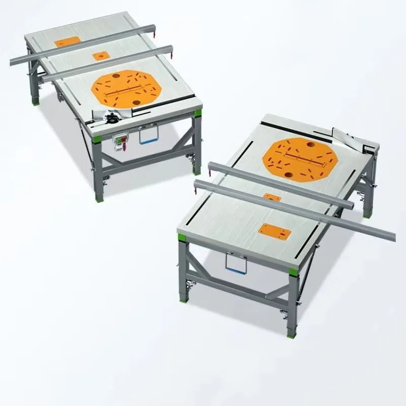 

80 * 120Cm Folding Work Saw Table Mini Table Saw Woodworking Multifunctional Woodworking Workbench