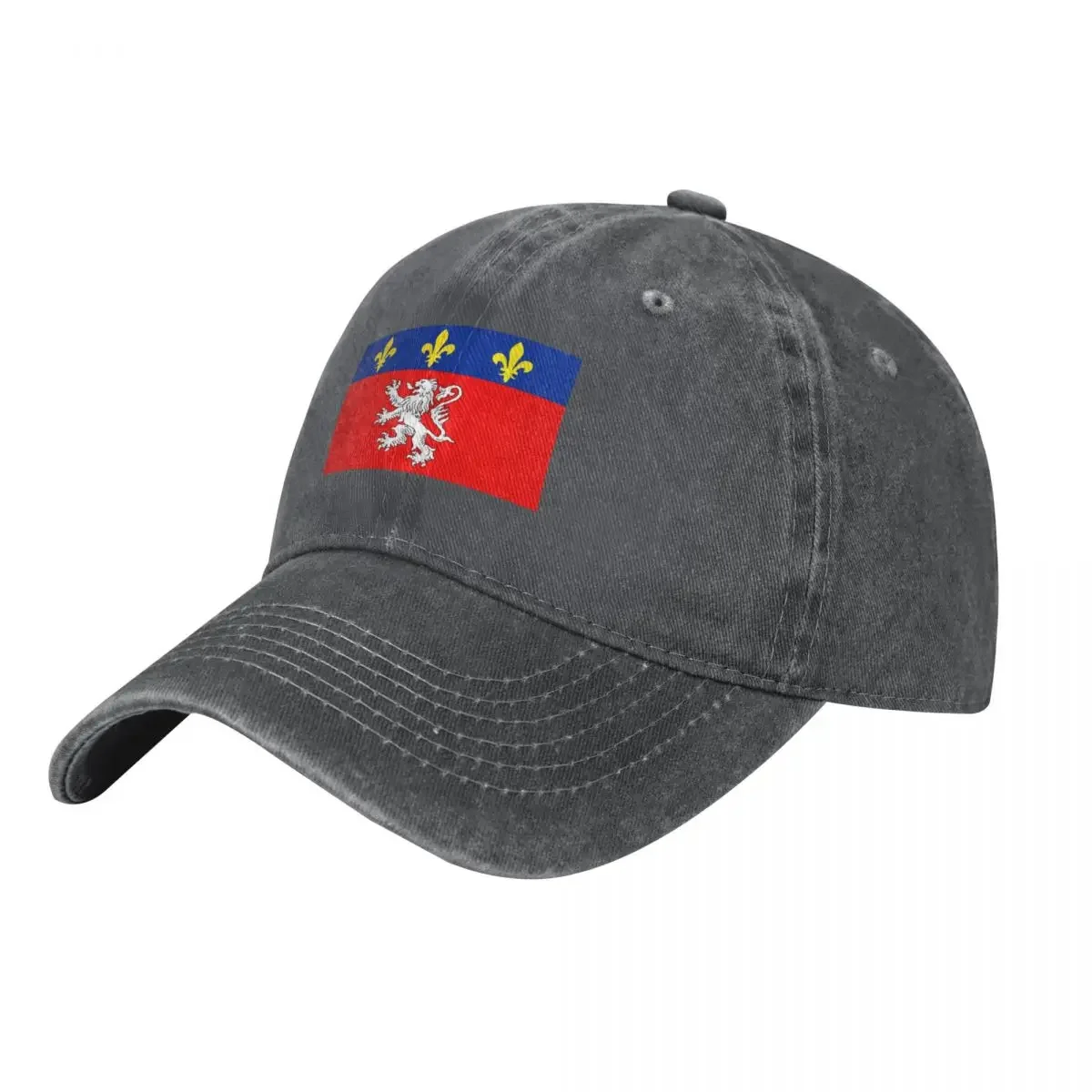 Lyon France flag Baseball Cap Mountaineering Luxury Cap Fashion Beach foam party Hat Mens Caps Women's