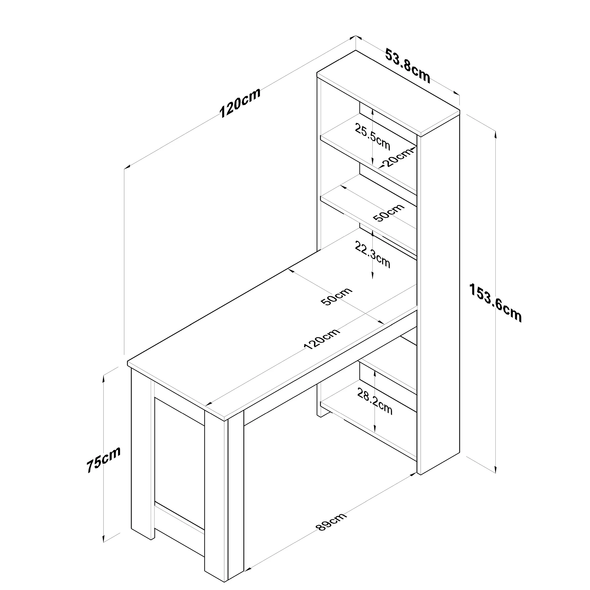 Rani BJ113 Makeup Vanity Table For Bedroom Manicure Table For Nail Salon S-Walnut White Color Modern Wholesale Furniture 2621