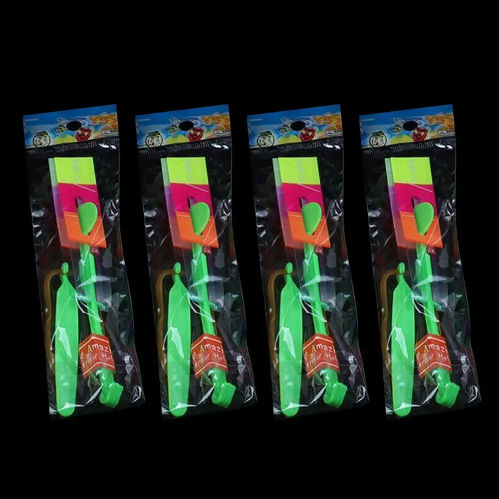 4 STKS Nieuwe Geschenken Outdoor LED Sling Heli Kous Filler Voor Kid Kinderen LED Light Up Speelgoed Nachtspel Speelgoed