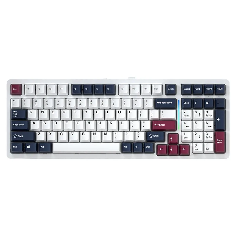 

Customized mechanical keyboard, full-key hot-swappable, wireless three-mode