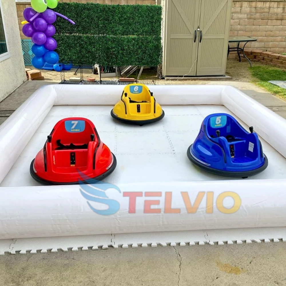 Hot sale inflatable race track inflatable bumper car venue inflatable race track arena for bumper cars