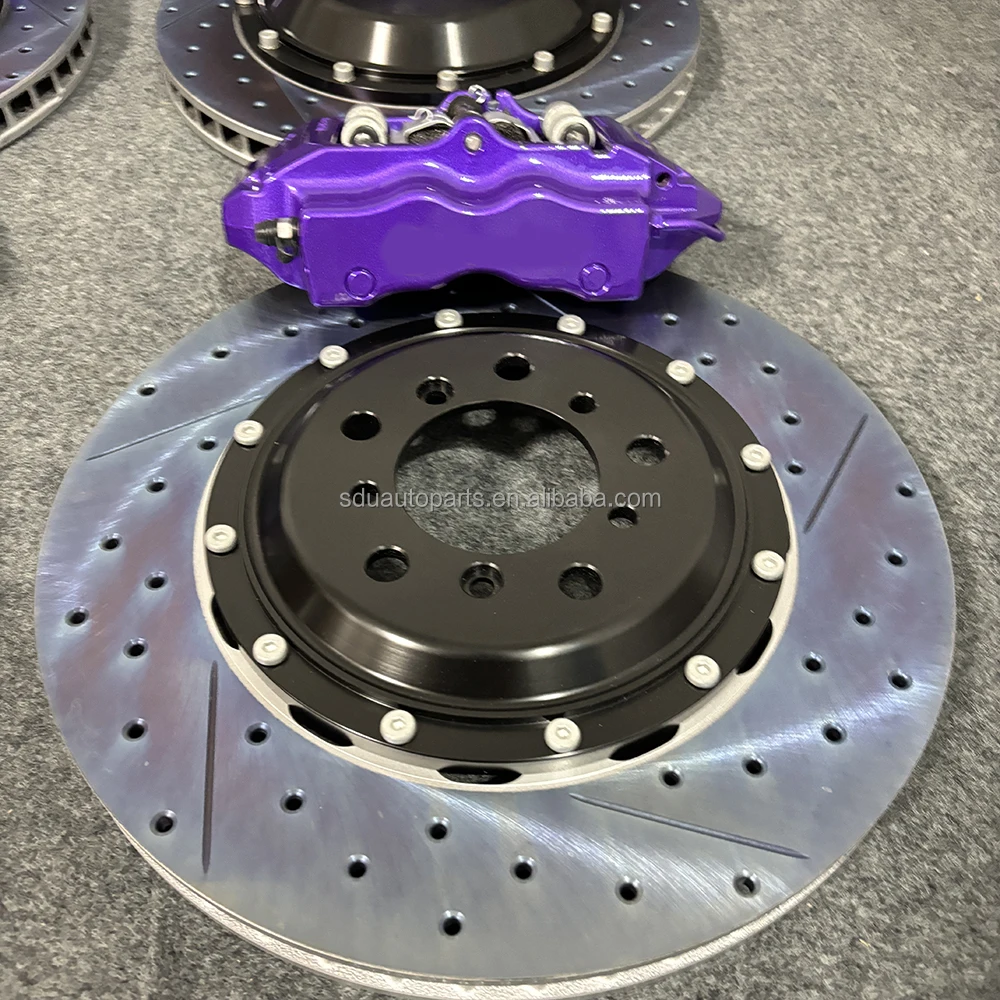 China Wholesale 6 Pistons 18Z Brake Caliper Big 6 Pot Brake Kit Brake Pads Set Car Spare Parts for BMW E46 E63 E90 E92 E93 - Image 4
