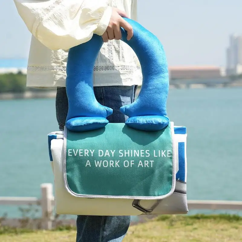 

Outdoor Picnic Blanket Sand Mat Portable Foldable With Handle Spring Camping Pad Washable Tent Floor Tarp For Beach Hiking