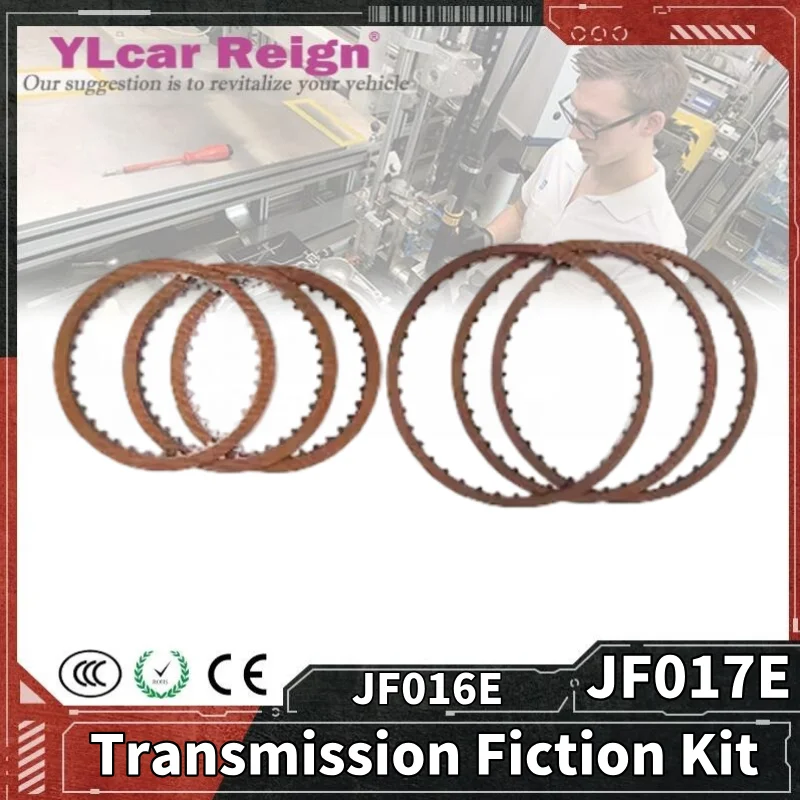 

JF017E JF016E Automatic Transmission Friction Plates Rebuild Repair Kit Discs For NISSAN INFINITY RENAULTCar Accessories