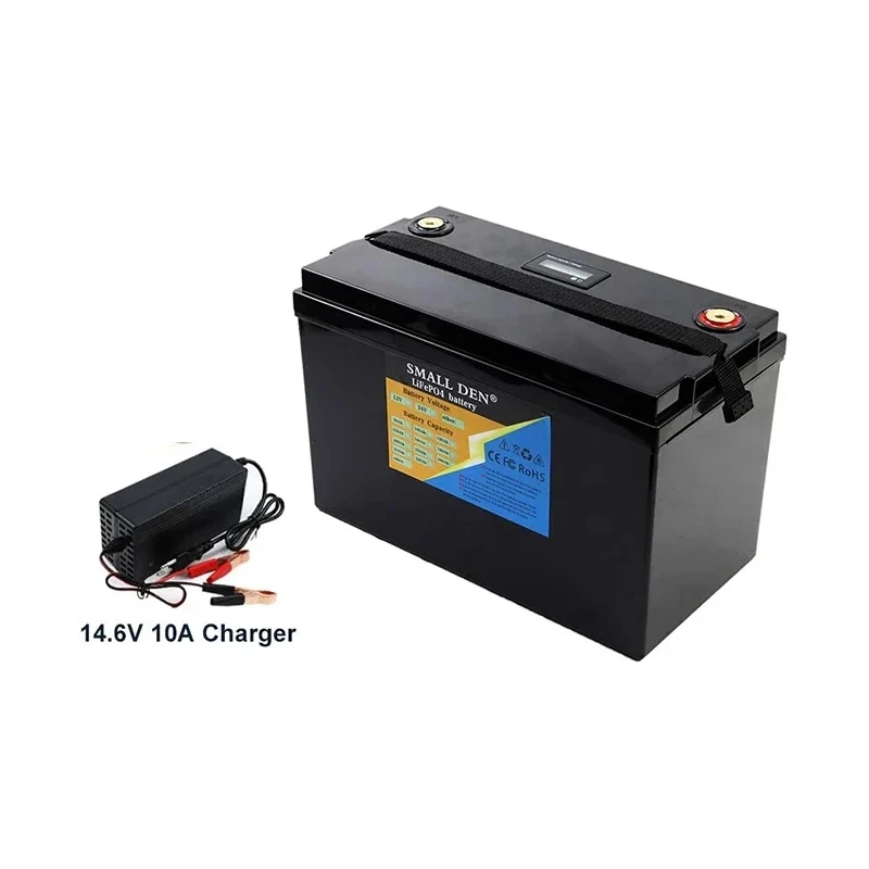 12V 320Ah 120Ah Brand New  LiFePo4 Battery Built-in BMS Lithium Iron Phosphate Cells For Outdoor Camping Golf Cart Solar Storage