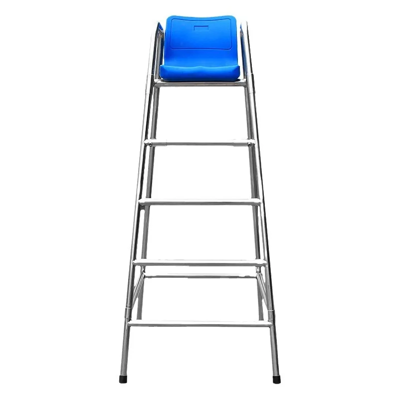 

304 stainless steel thickened life-saving chair swimming pool life-saving equipment lifeguard seat observation platform referee