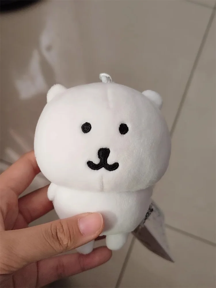 LLavero de peluche de oso autoadhesivo, adorno colgante bonito, muñeca de dibujos animados Kawaii para bolsos, mochila, llaves de coche, Idea de regalo divertida