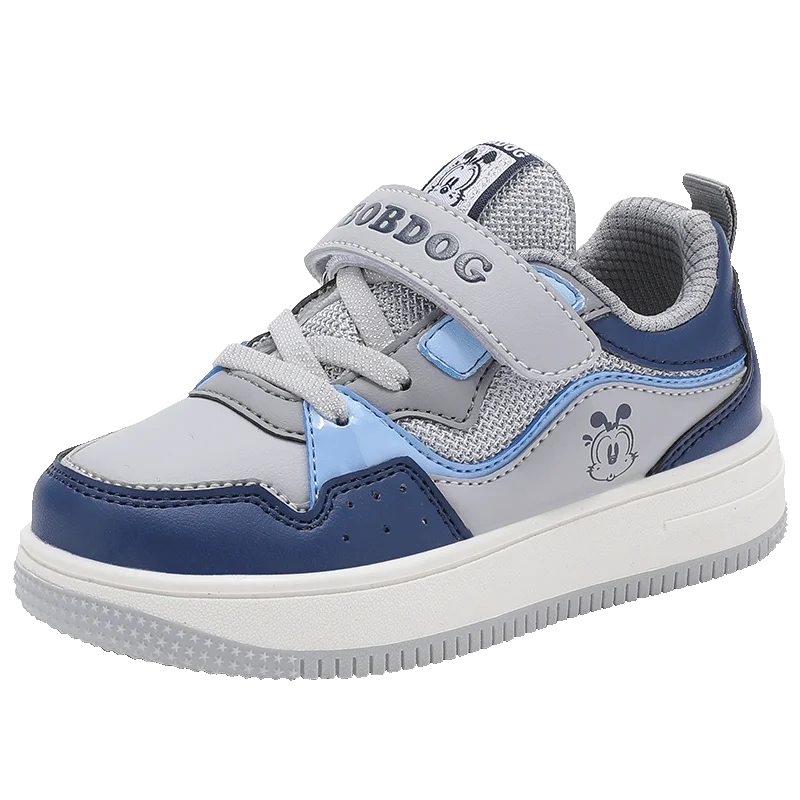 Nuevas zapatillas de deporte informales para niño joven, zapatos escolares blancos para niños, zapatos cómodos para caminar para niñas, zapatos escolares de cuero de marca para niños y niñas