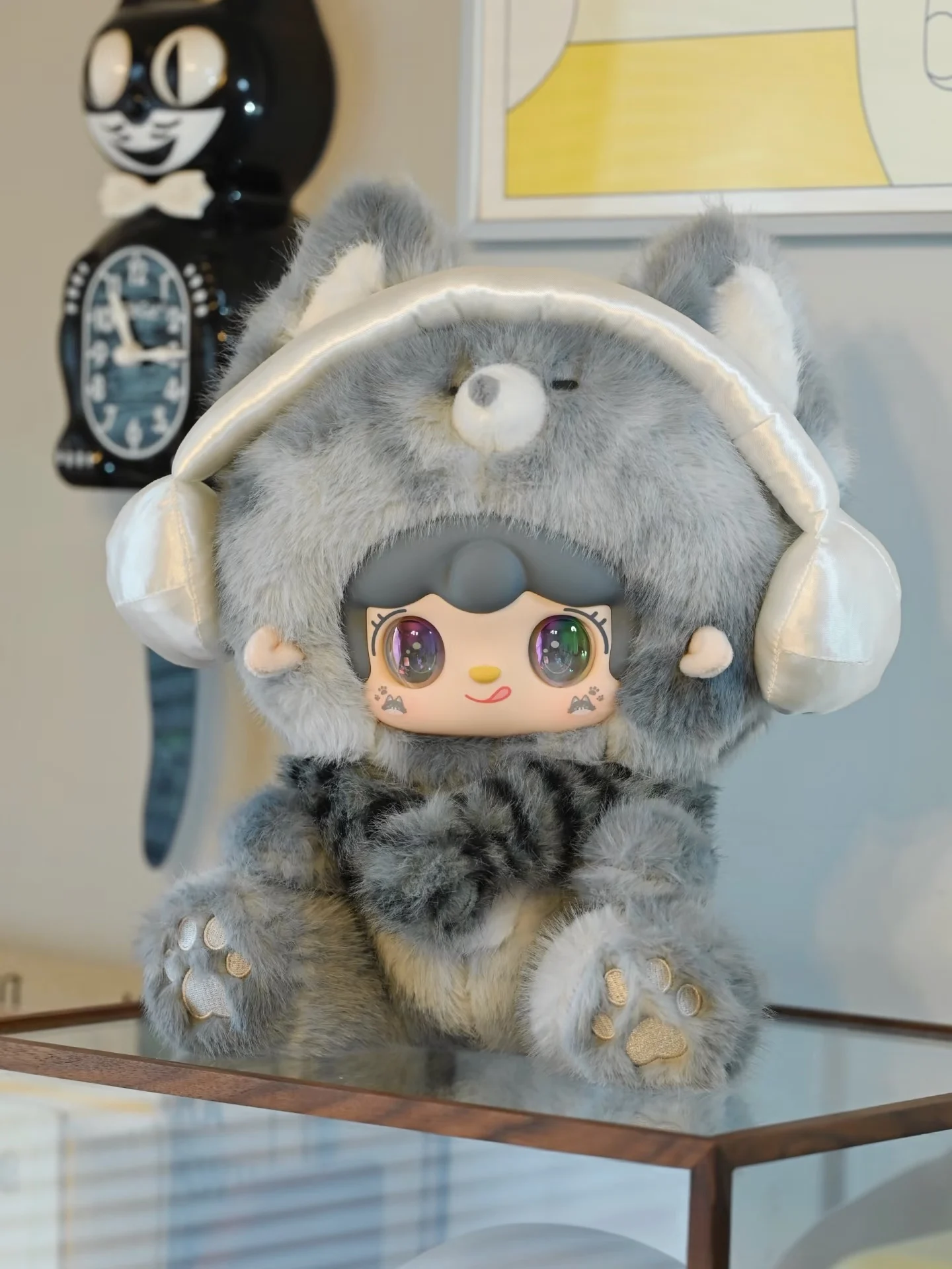 

New Authentic Yooki 400% Third Generation Transformable Idol Plushie Trendy Plaything Collectible Toy