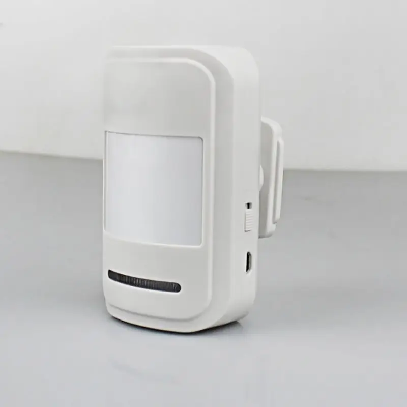 Rechargeable 5V USB 433MHz Wireless PIR Sensor Motion Detector For GSM PSTN Security System Auto Dial Alarm Kit Alarm Detector