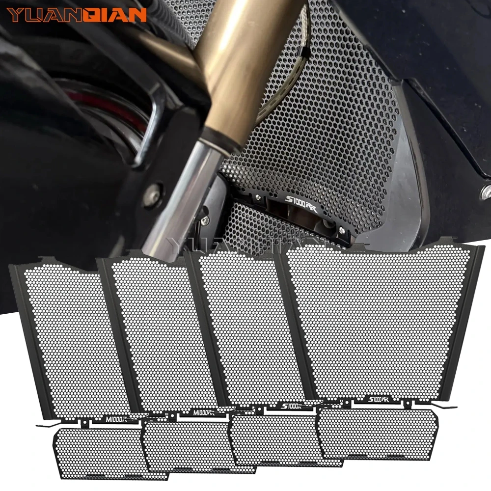 

For BMW S1000RR S1000R M1000RR M1000R 2019 2021 2022 2023 2024 2025 2026 Motorcycle Radiator Grille Guard Cover Oil Cooler Guard