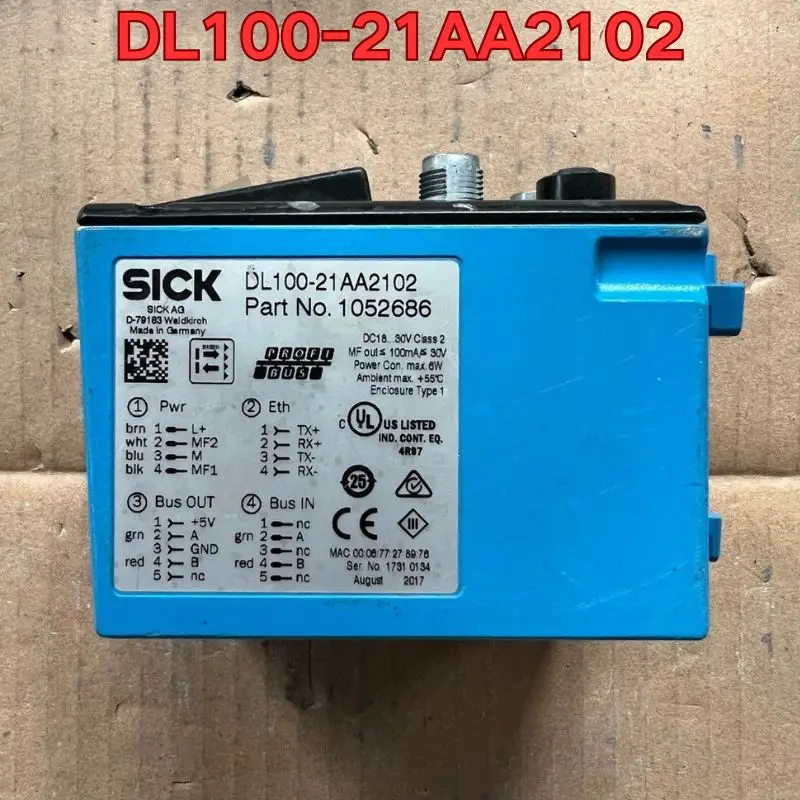 

Бывший в употреблении тест функции датчика лазерного дальномера DL100-21AA2102 обычно предложение в ноября 2025 г.