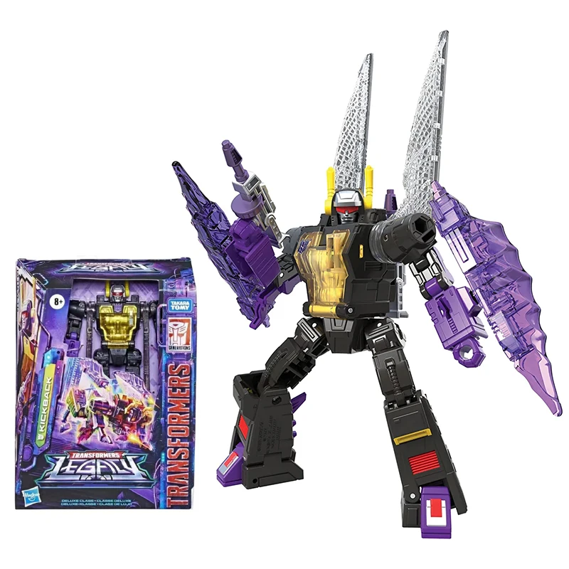 

100% Original Transformers Toys Generations Legacy Deluxe Kickback 5.5-inch Action Figure Model Collectible Toy Birthday Gift