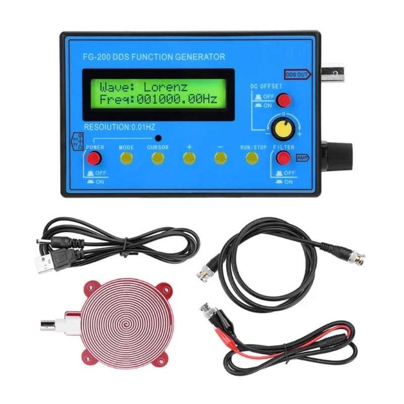 

Frequency Generator with Schumann Resonator 0.01Hz-500kHz Generator