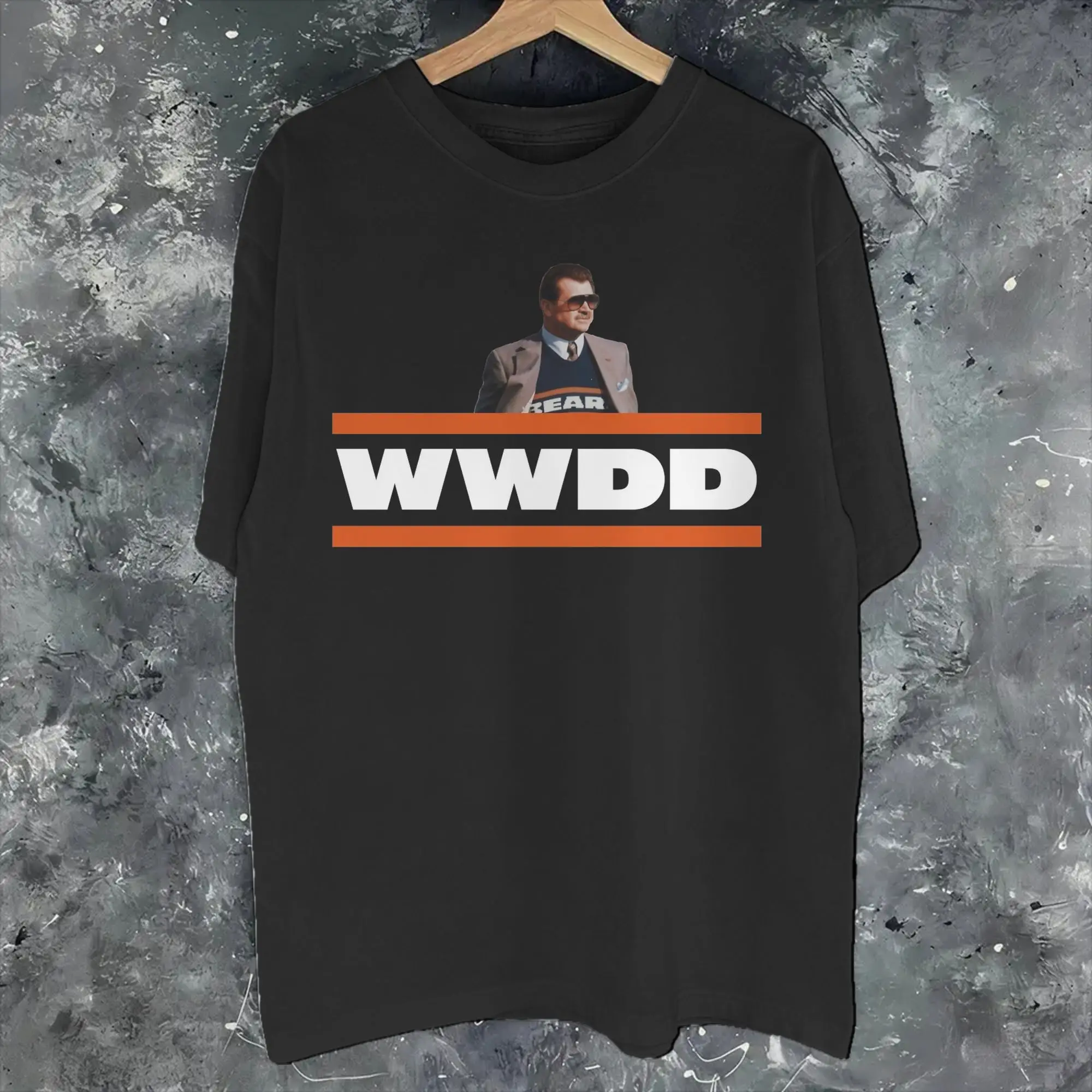 Men Women RIP Mike Ditka  Shirt Pure Cotton Printed T-Shirt  Top Clothing