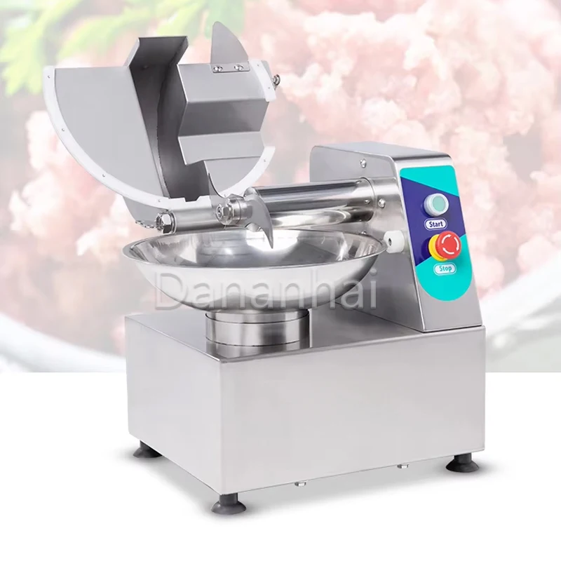 

Restaurant Electric Vegetable Chopper Commercial Fully Automatic Meat Grinder Fully Automatic Apple And Onion Chopper Slicer