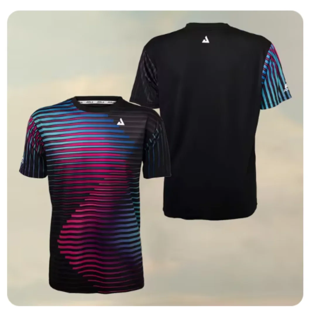 

2025 Men's Fashion Table Tennis Quick Drying T-shirt Summer Fitness Sports Breathable Short Sleeve Ultra-thin Tennis Clothing