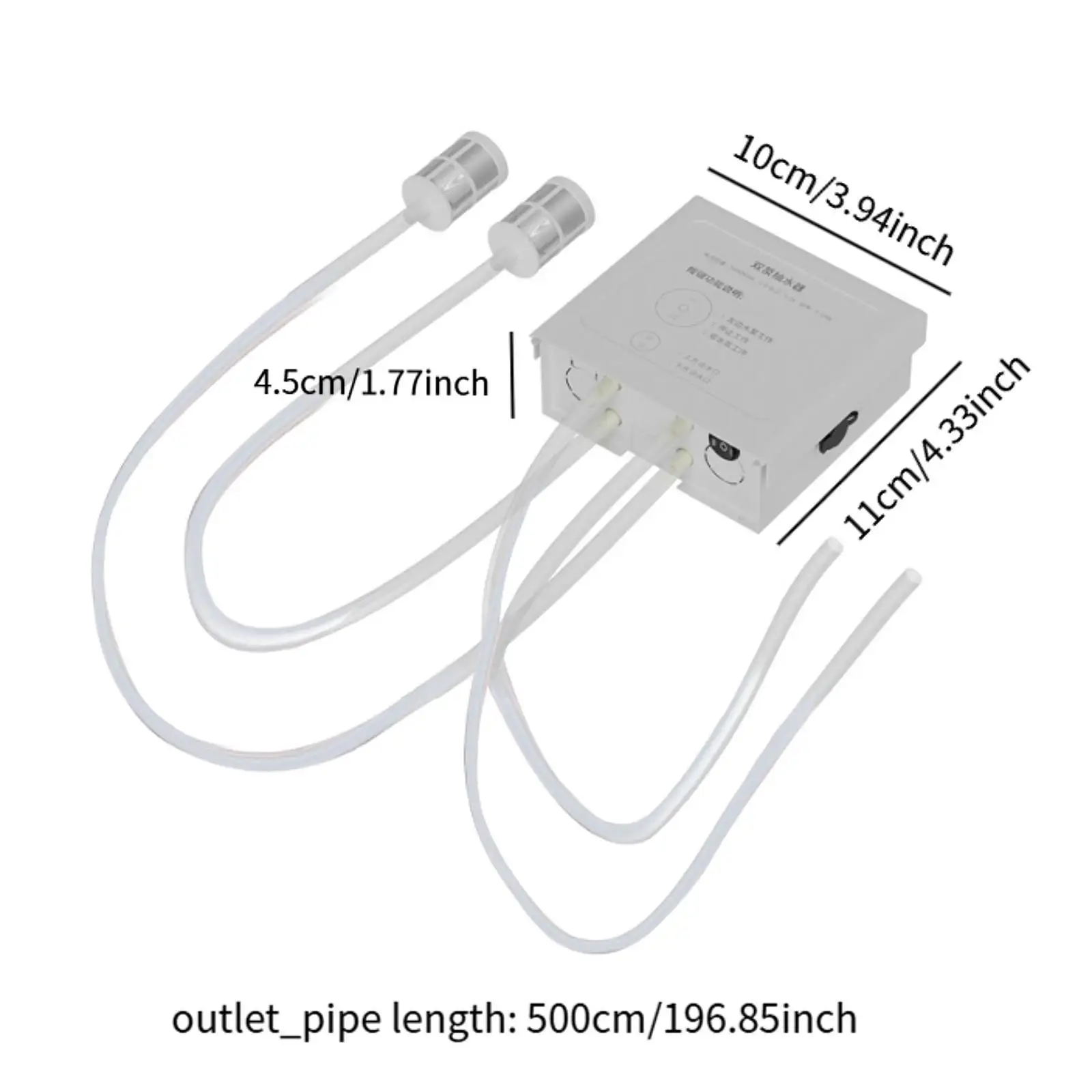 Water Pump Powerful Multiuse Water Extraction Device for Home Garden Balcony