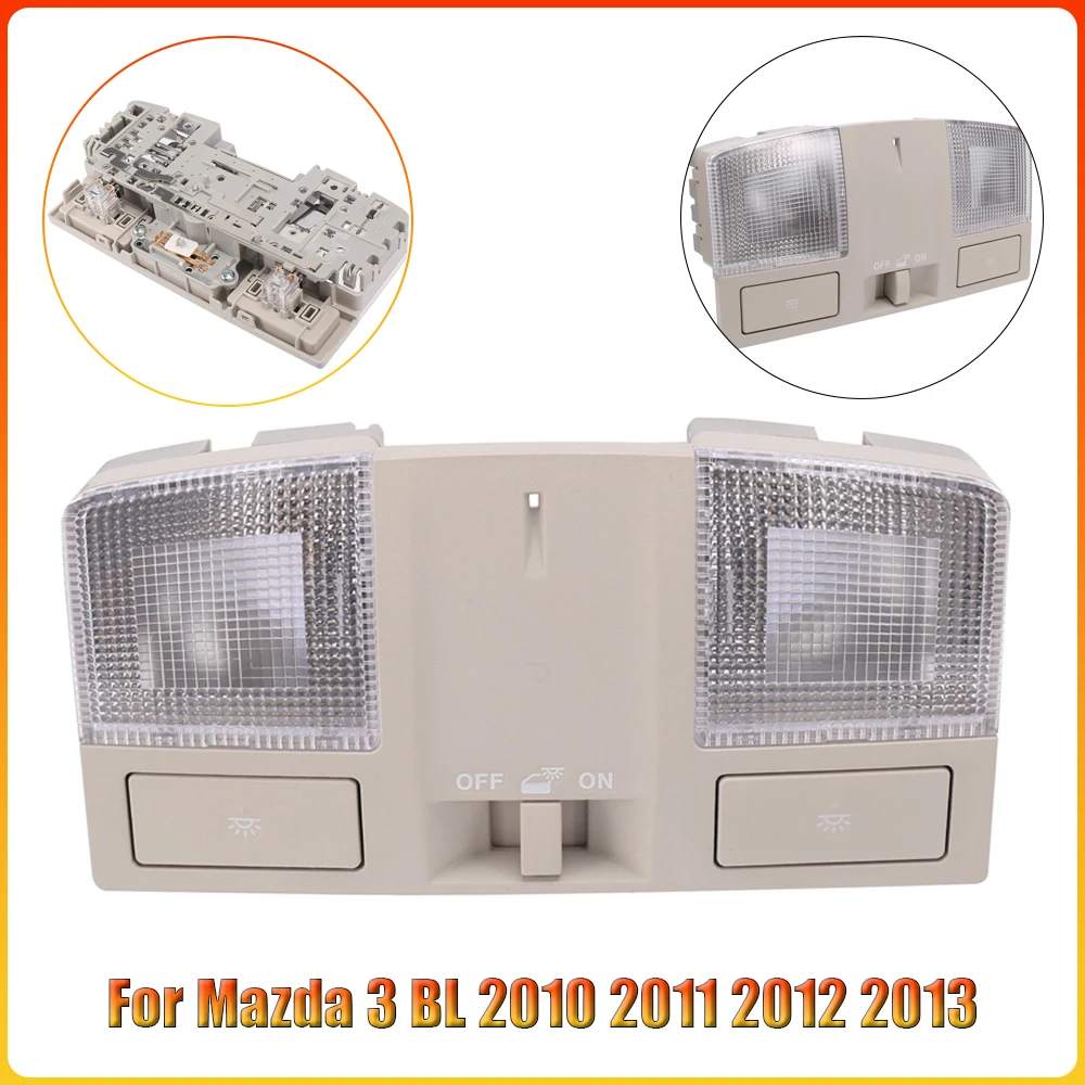 For Mazda 3 BL 2010 2011 2012 2013 Car Interior Roof Light Reading Lights Assembly Front Reading Lamp Ceiling Light Parts