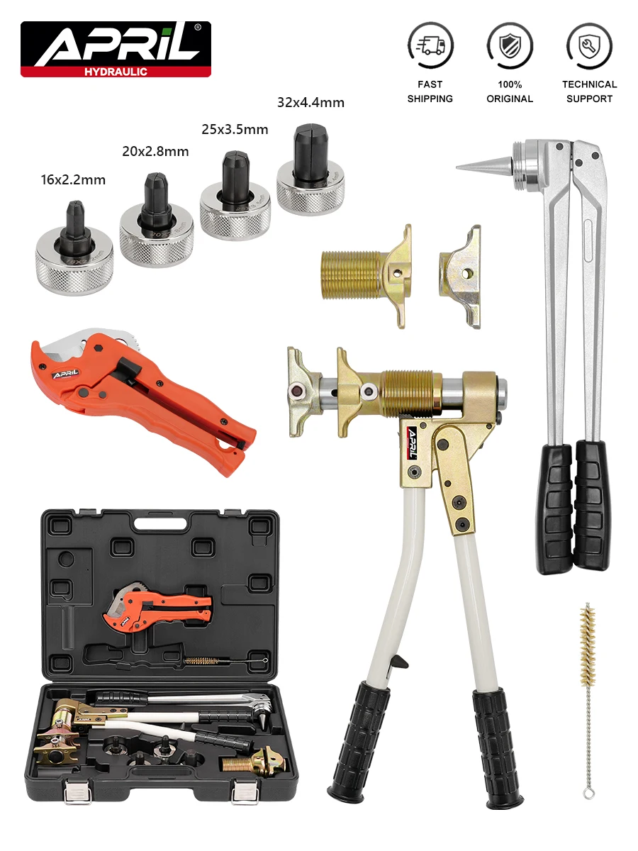 Manual Plumbing Tools Pex Fitting Tool Pex-1632 Range 16-32mm Fork Fittings with Good Quality Tool Plumbing Crimping Tool