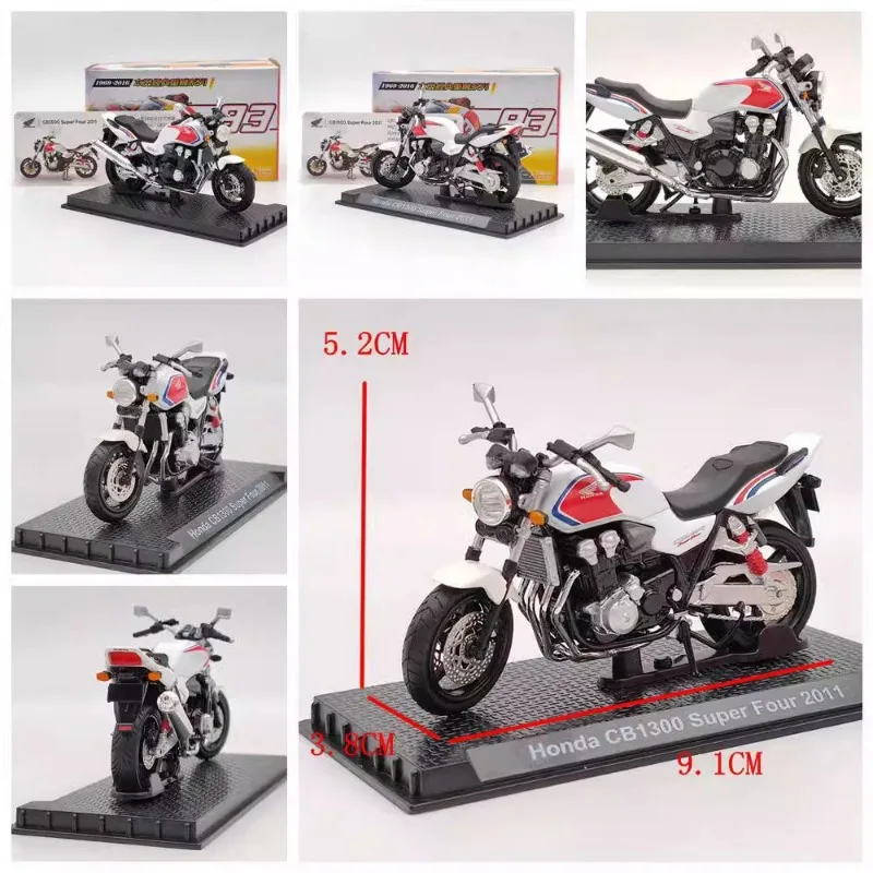 Modèle de moto Honda en alliage moulé sous pression, magasin de voitures miniatures, CB1000R 1/24, véhicules de jeu, Honda Gold Wing, 2021