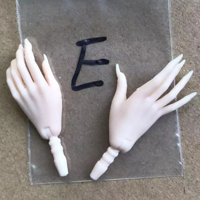 Universal 1/6 Puppe Hände DIY Puppe Dekore Mode Geste Puppe Hände Füße Zubehör Weiß Beige Farbe Puppe Teile Mädchen Geschenke spielzeug – Detail 7