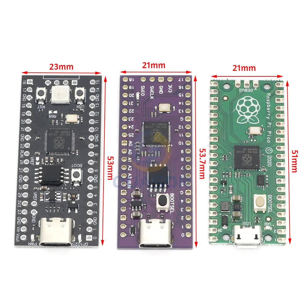 FOR aspberry Pi Pico Development Board A Low-Cost High-Performance Microcontroller Board RP2040 Cortex-M0+ Dual-Core ARMrocessor