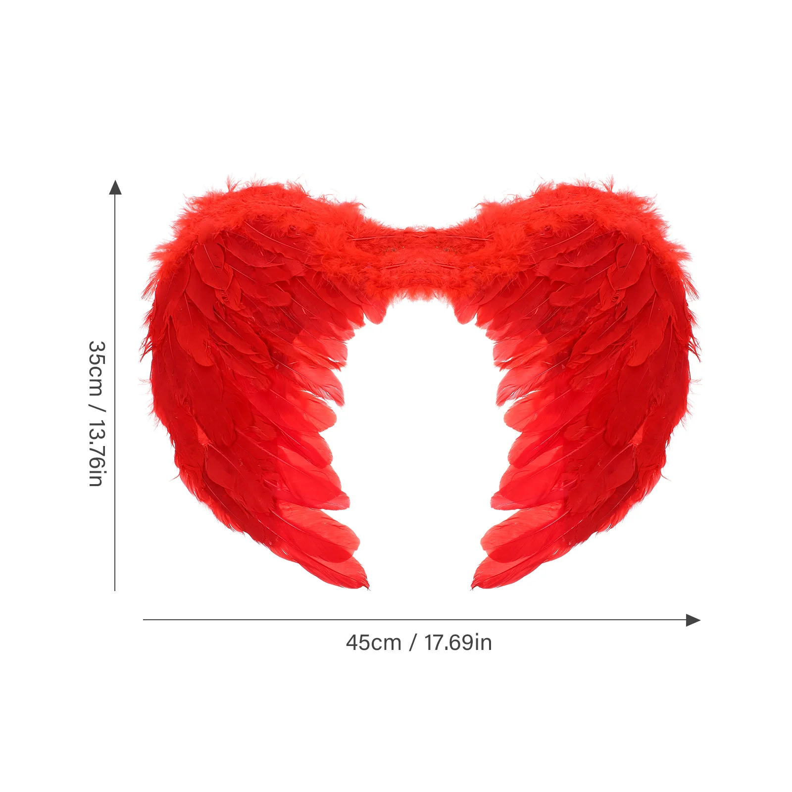 1 stks Angel Wing Kids Cosplay Party Prop Helder Lichtgewicht Ontwerp Voor Stage Performance Kerst Halloween Dress Up