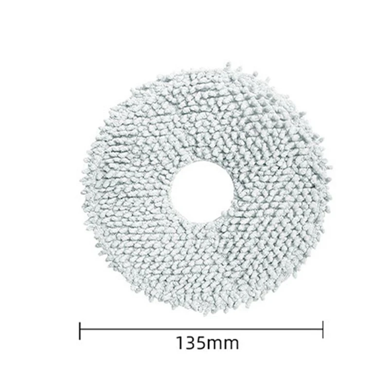 Für Dreame Bot L10S Ultra Roboter-staubsauger Ersatz Mopp Pad Mopp Tücher Zubehör Tuch Weiß 20PCS