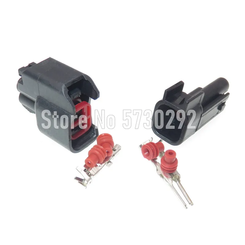 

2P EV6 EV14 USCAR Fuel Injector Pigtail Plug Sr20det Rb30 GTR FAST Ls2 Ls3 Universal Connector