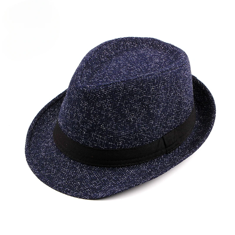 Spring Summer Men\'s Hats Fedoras Top Jazz Hat Bucket Bowler Chapeau Fedora Hat Women Black Wedding Hat Caps