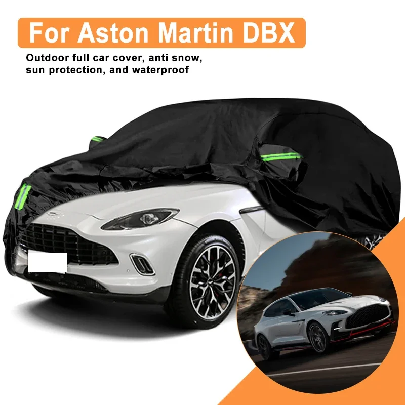 

Full Car Cover for Aston Martin DBX Outdoor Use - Waterproof Snowproof Sunshade, Winter & Summer Auto Protection Accessories