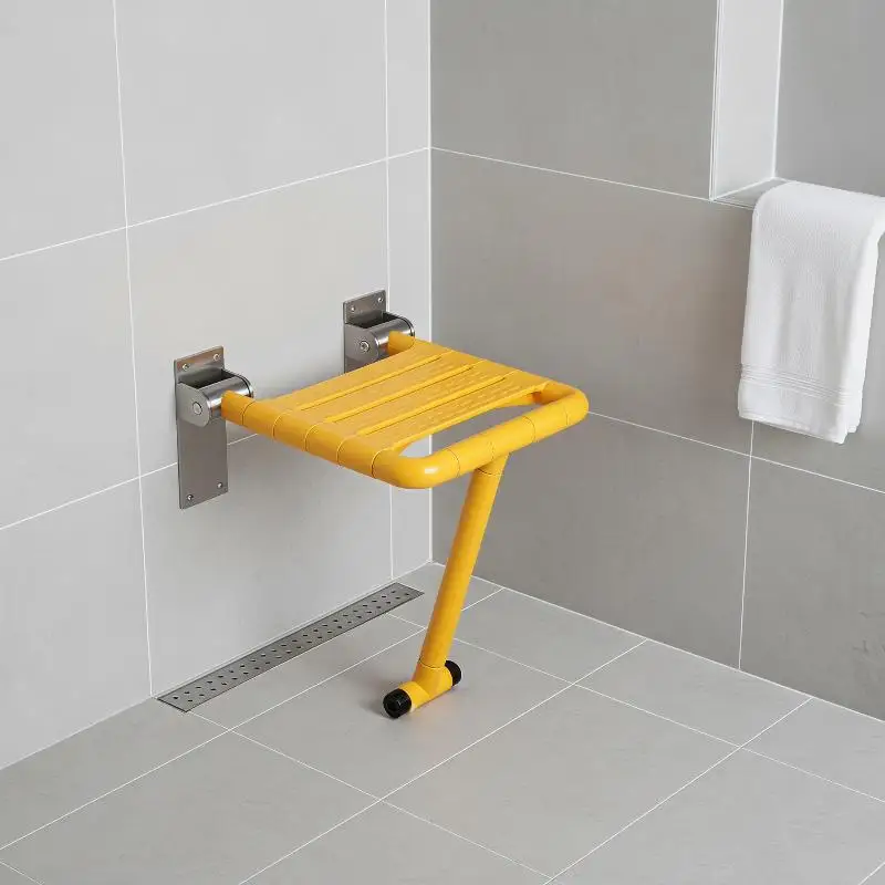 Non-slip Folding Shower Bath Step Stool Safety Bathroom Toilet Seat Portable Lightweight for Elderly Pregnant Home Use