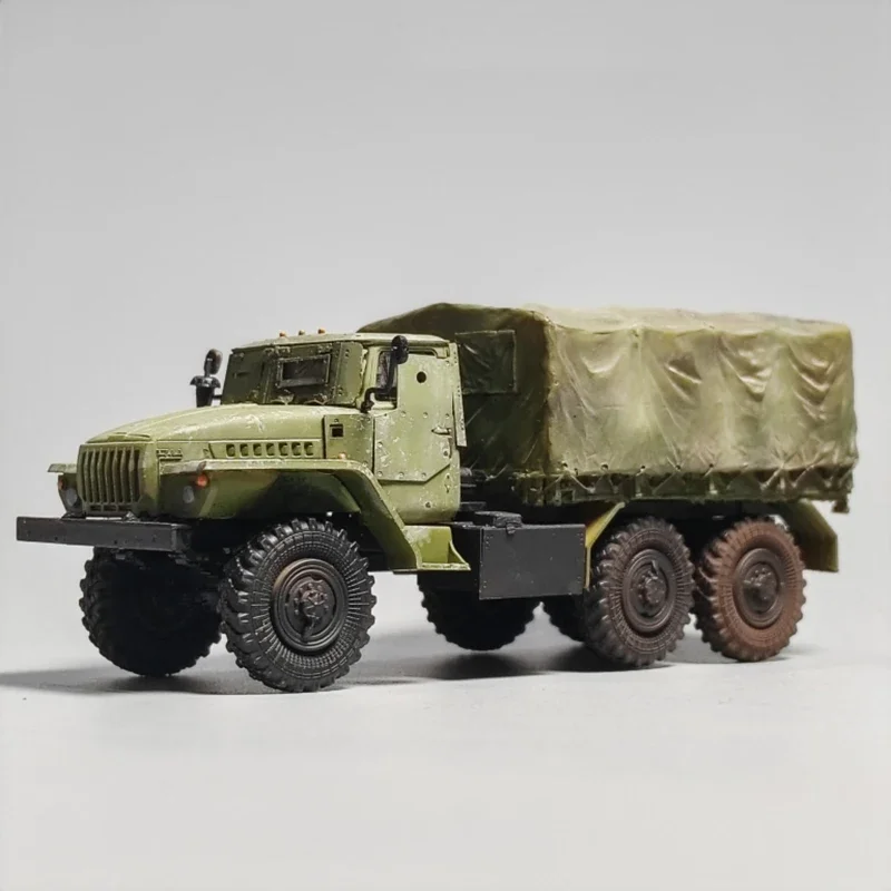 

1:72 Scale Diecast Alloy Ural 4320 Transport Truck Toy Car Model Classic Nostalgia Adult Collection Souvenir Gift Static Display