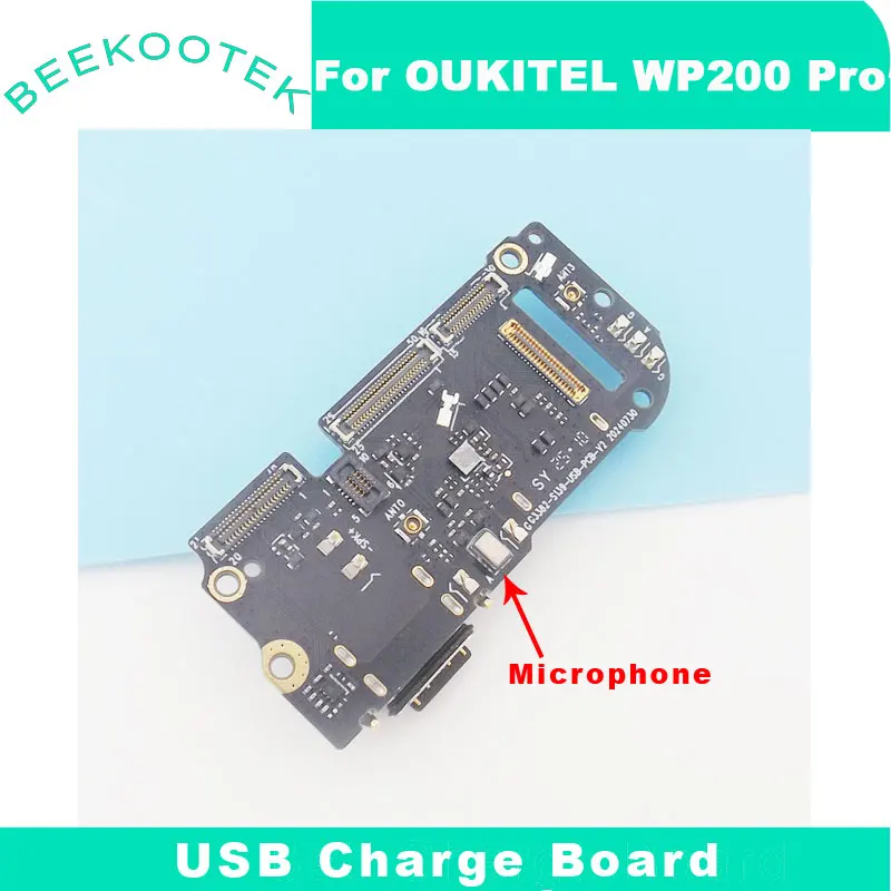 

Новая оригинальная USB-плата OUKITEL WP200 Pro, порт зарядки с микрофоном для смартфона OUKITEL WP200 Pro