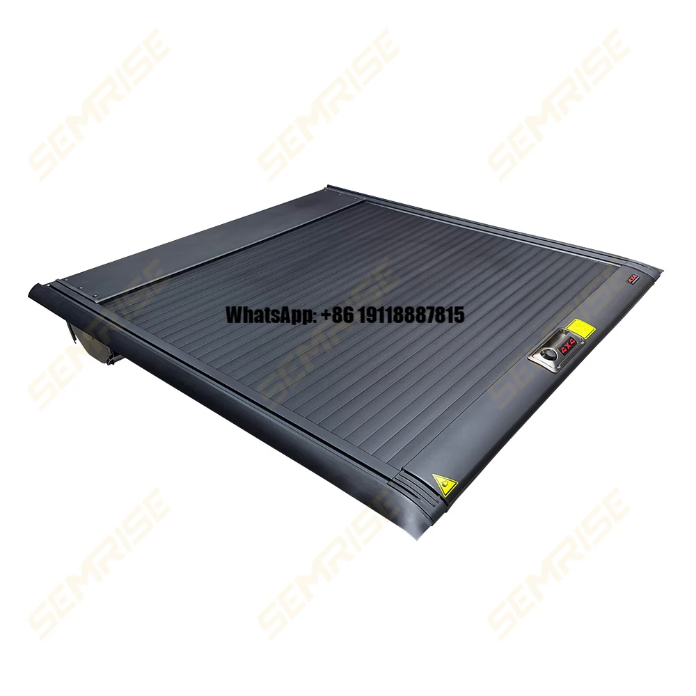

China Resources Factory Three-stage Manual Lock Pickup Truck Tail Box Roller Car Shutter Cover Good Quality Tonneau Cover