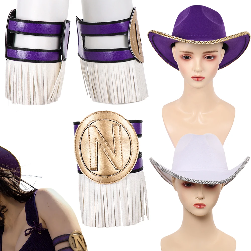 

Pirate Nico Robin Arm Band Cosplay Fantasy Hat Clothing 2026 Live Action TV Women Costume Disguise Accessories Halloween Prop
