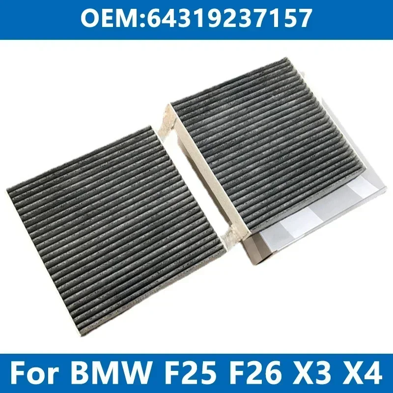 

64319395930 Cabine Luchtfilter Voor BMW X3 X4 sDrive 18d 20d 28i 30d 35i M40i 20i 35d F25 F26 2011-2015 64319237157