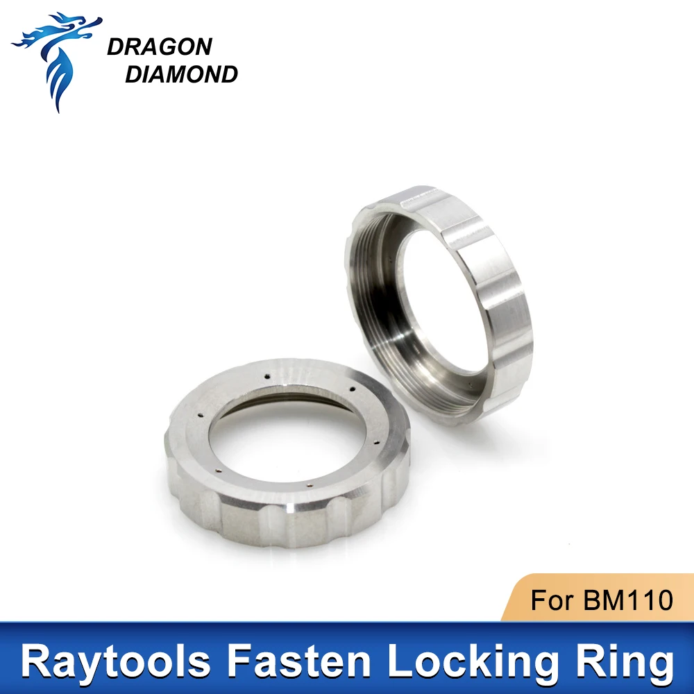 

Raytools Fasten Locking Ring Ceramic Holder 304 Stainless Steel Laser Head Patrs for BT240/S BM109 BM111 Fiber Cutting Machine