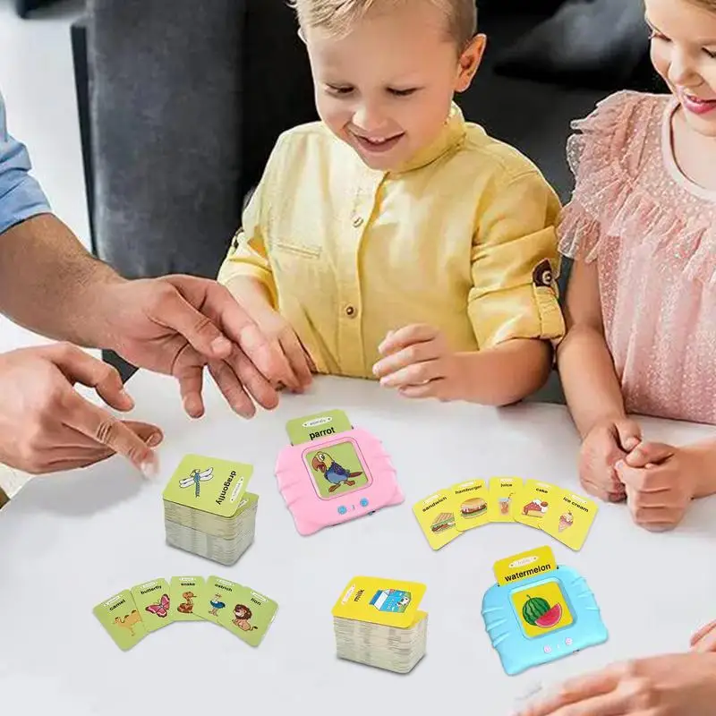 Mówiące fiszki Zabawki mowy Niemowlęta Edukacyjne zabawki mowy Żywe fiszki Zabawka do przedszkola na Dzień Dziecka Wielkanoc