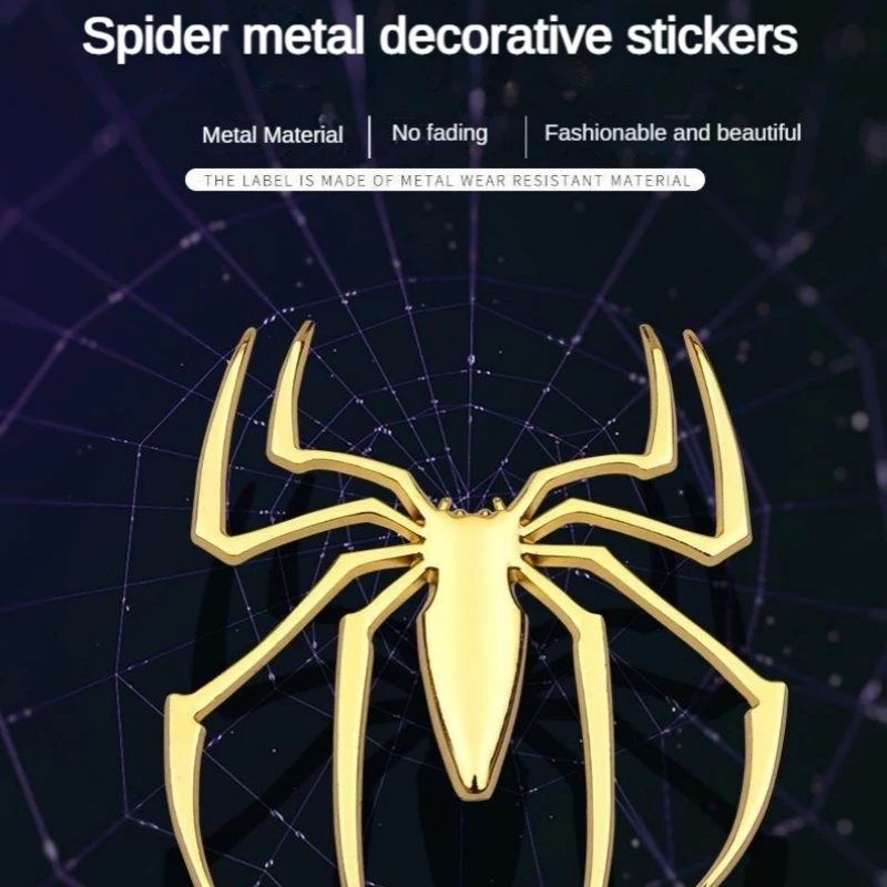 

Car 3D Metal sticker body decoration Metal sticker body cover scratch personality decal sticker car parts