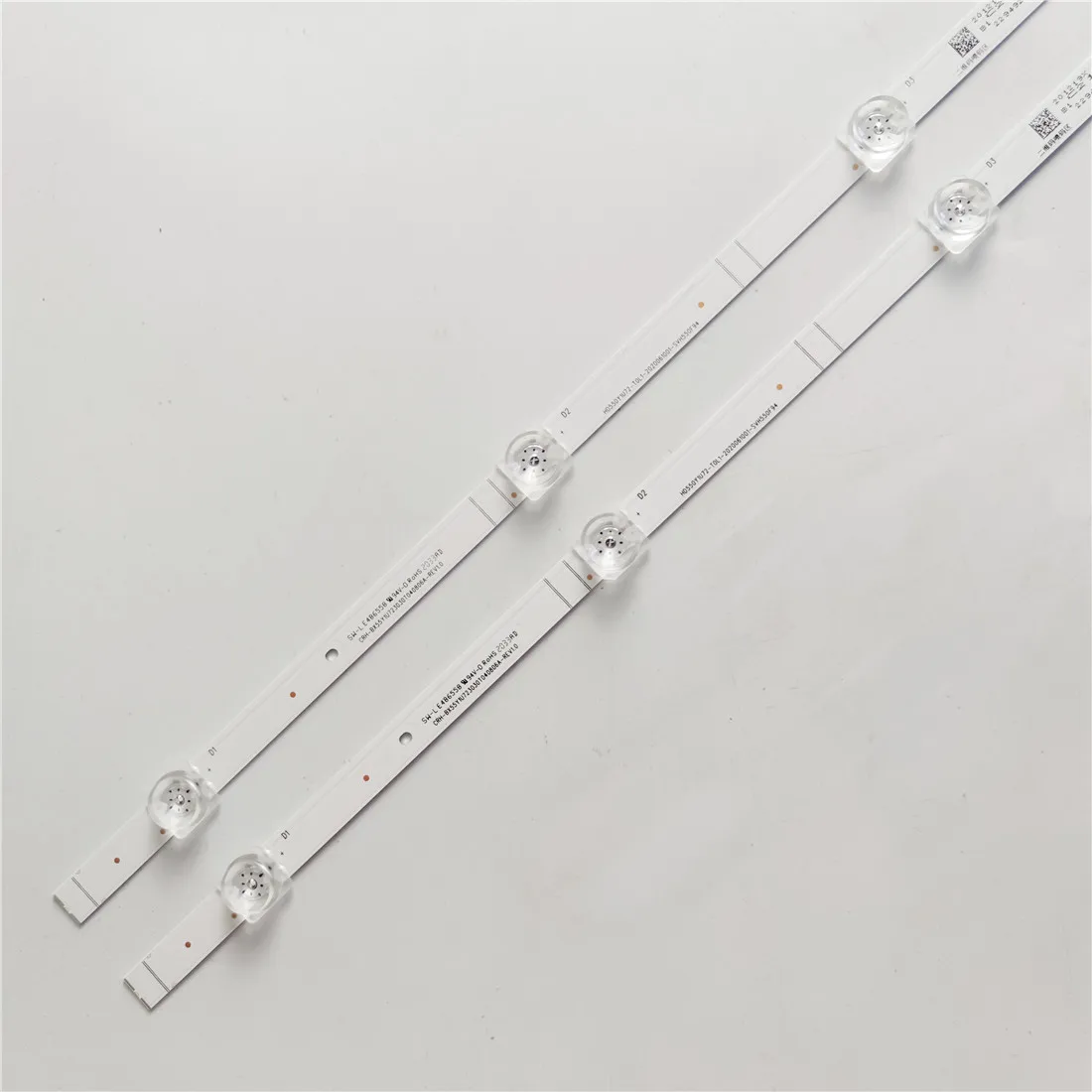 Tira de retroiluminação LED, 8 lâmpadas para GU, 3V, LED